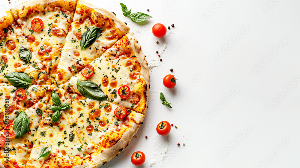 Pizza isolated on white background Pizza isolated on white background