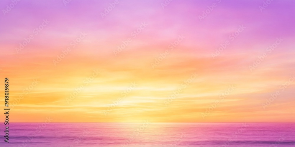 Ethereal Seascape at Dusk: A Fantasy-Inspired Panoramic Sky Filled with Vivid Purple, Orange, and Yellow Hues for an Uplifting and Tranquil Experience. Ethereal Seascape at Dusk: A Fantasy-Inspired Panoramic Sky Filled with Vivid Purple, Orange, and Yellow Hues for an Uplifting and Tranquil Experience.