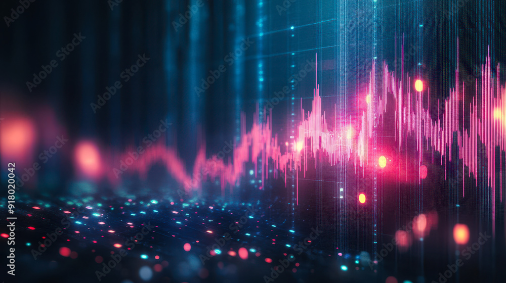 Abstract Forex Chart with Vibrant Digital Background - Financial Data, Stock Market Analysis, Trading Concept, Technology, and Investment Themes Abstract Forex Chart with Vibrant Digital Background - Financial Data, Stock Market Analysis, Trading Concept, Technology, and Investment Themes