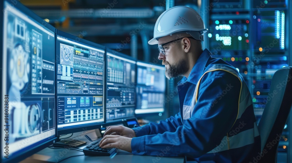 Engineer Operator Using SCADA System Engineer Operator Using SCADA System