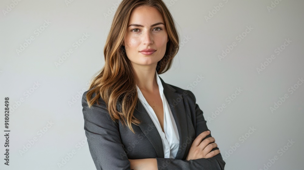 The Confident Businesswoman Portrait The Confident Businesswoman Portrait