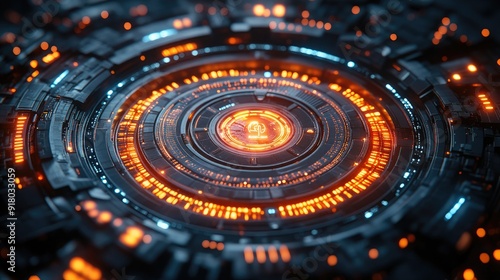 Wallpaper Mural Cutting-edge Savings Technology Showcasing a Futuristic Concept Torontodigital.ca