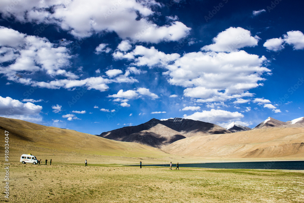 Incredible Cloud and Shadow at Ladakh, India Incredible Cloud and Shadow at Ladakh, India