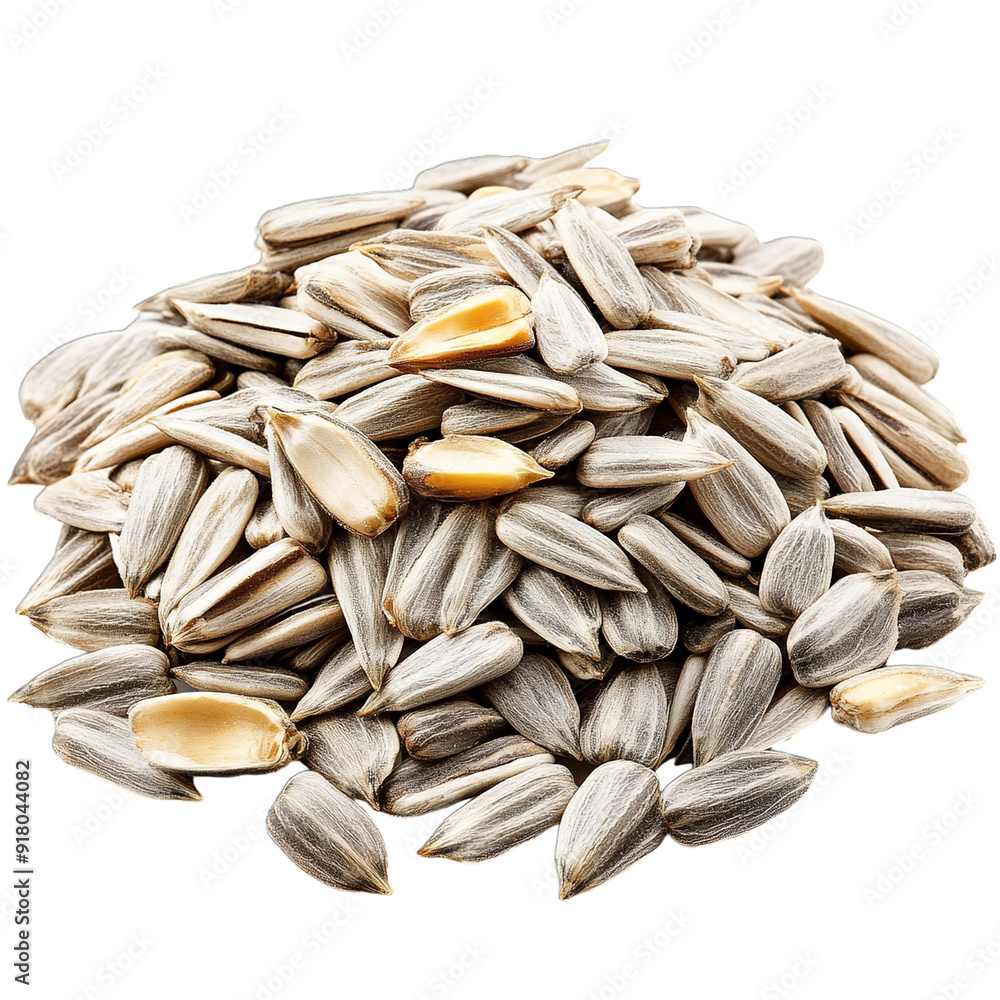 sunflower seeds isolated on white background sunflower seeds isolated on white background