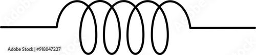 Electronic circuit symbols. Graphic symbols for electrical components in schematic circuit diagrams. Vector .