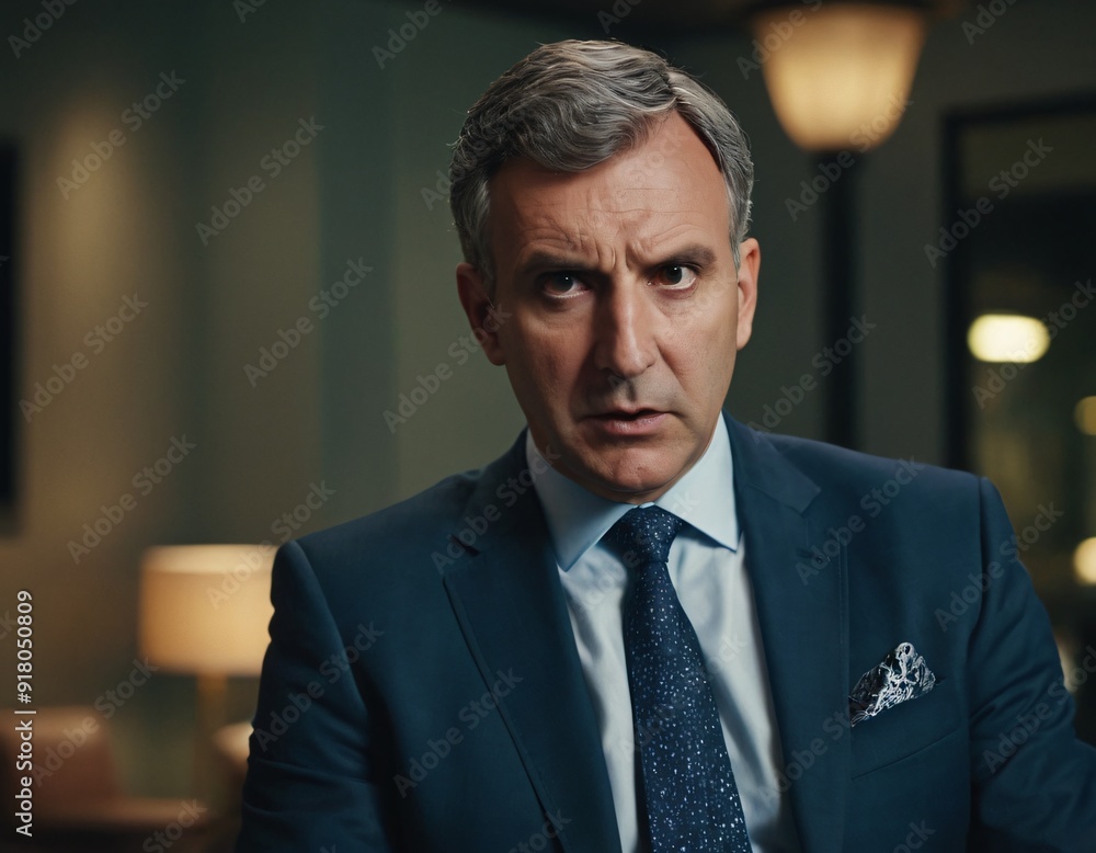 portrait of a confused business man portrait of a confused business man