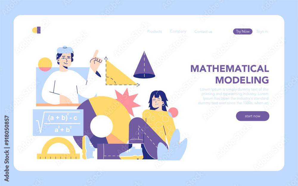 STEM Education. Flat Vector Illustration STEM Education. Flat Vector Illustration