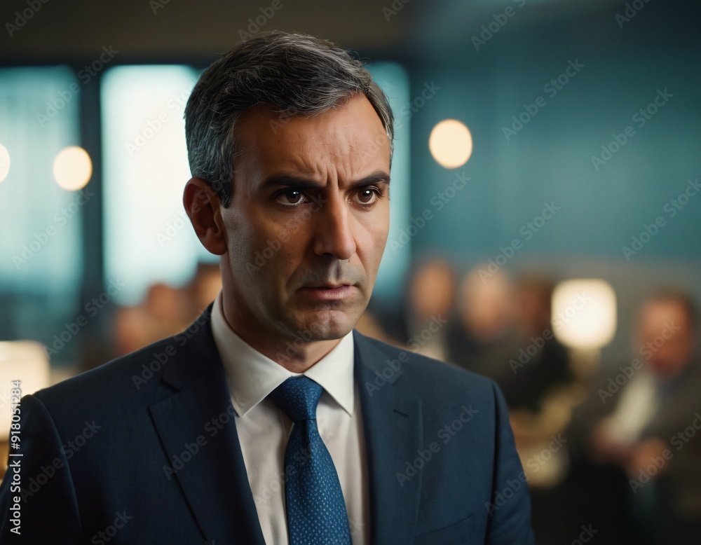 portrait of a confused business man portrait of a confused business man