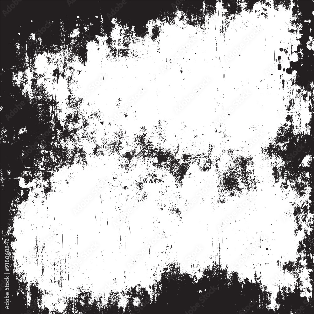 Abstract Grunge Noise: Black and white texture with distressed particles and dust Abstract Grunge Noise: Black and white texture with distressed particles and dust