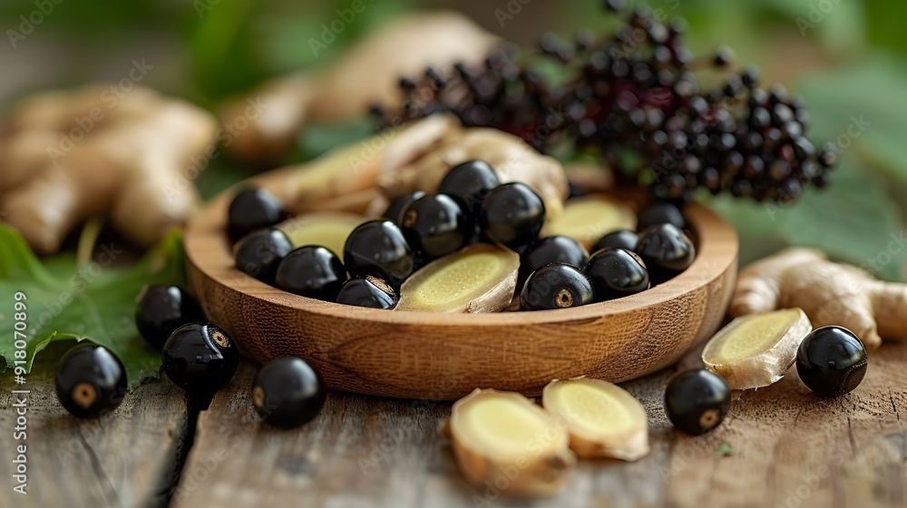 Immune Boosting Supplement with Ginger and Elderberry Extract for Holistic Health and Wellness Immune Boosting Supplement with Ginger and Elderberry Extract for Holistic Health and Wellness
