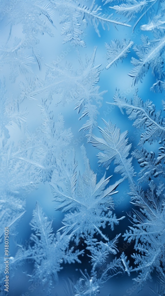 Frost Material Structure Background - Generative AI Frost Material Structure Background - Generative AI