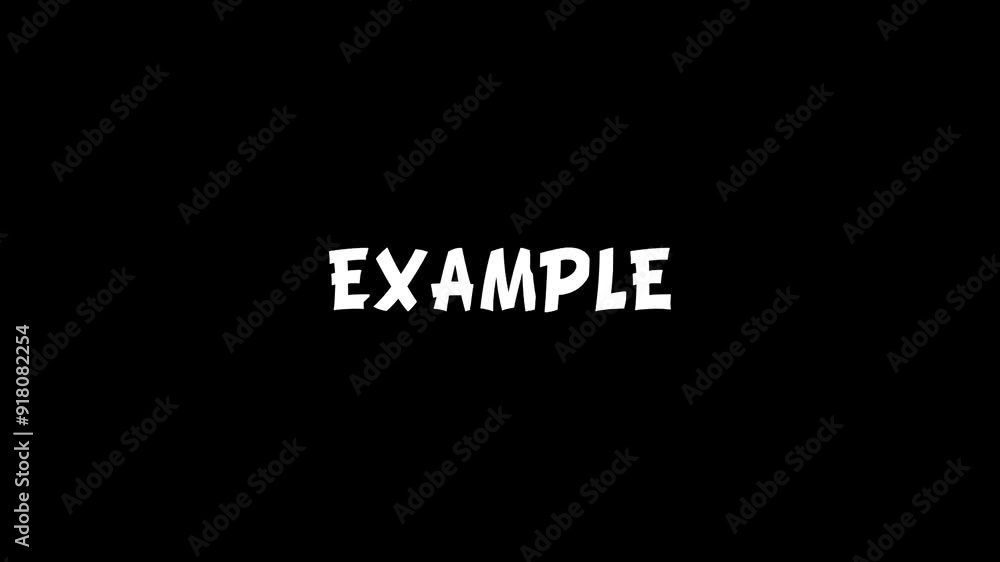 Neon Colorful Title Animation showing example text Neon Colorful Title Animation showing example text