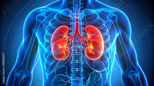 Doctor with Smoker Lung anatomy with magnifying glass. Lung Cancer, Asthma, Chronic Obstructive Pulmonary or COPD, Bronchitis, Emphysema, Cystic Fibrosis, Bronchiectasis, Pneumonia and world Lung day
 photo