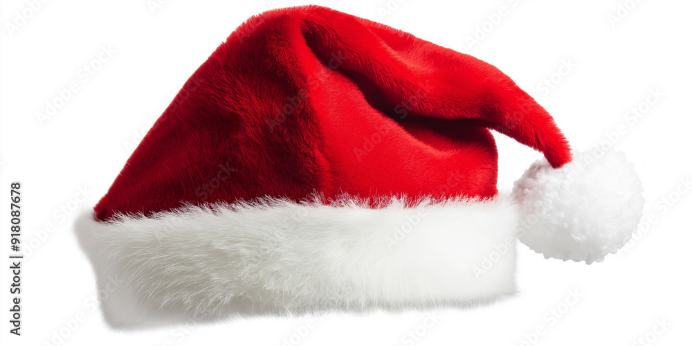 merry christmas red santa hat with white pompom, christmas, holidays, end of year parties santa claus hat december celebration merry christmas red santa hat with white pompom, christmas, holidays, end of year parties santa claus hat december celebration
