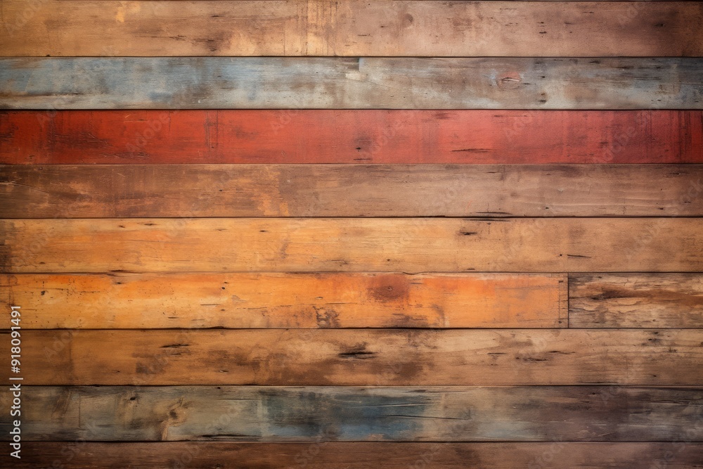 Reclaimed Wood Material Structure Background - Generative AI Reclaimed Wood Material Structure Background - Generative AI