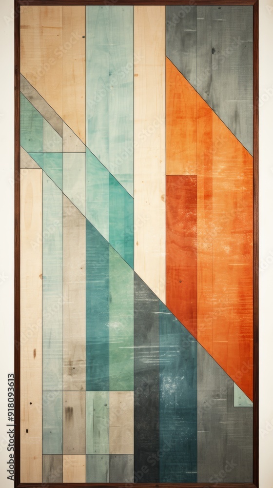 Reclaimed Wood Material Structure Background - Generative AI Reclaimed Wood Material Structure Background - Generative AI