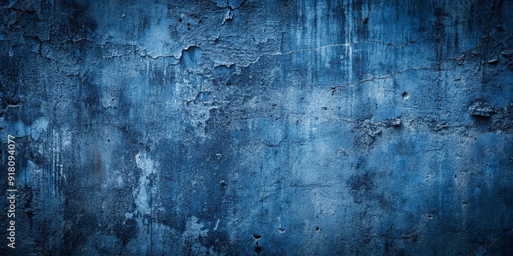 Distressed dark blue grunge concrete wall texture with subtle cracks and worn roughness, perfect for adding an edgy, industrial feel to your design projects. Distressed dark blue grunge concrete wall texture with subtle cracks and worn roughness, perfect for adding an edgy, industrial feel to your design projects.