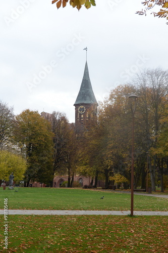 The Cathedral on the island of Kanta in Kaliningrad photo