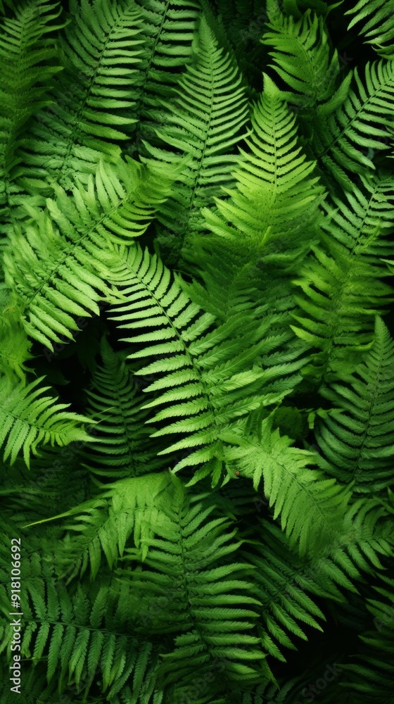 Ferns Material Structure Background - Generative AI Ferns Material Structure Background - Generative AI