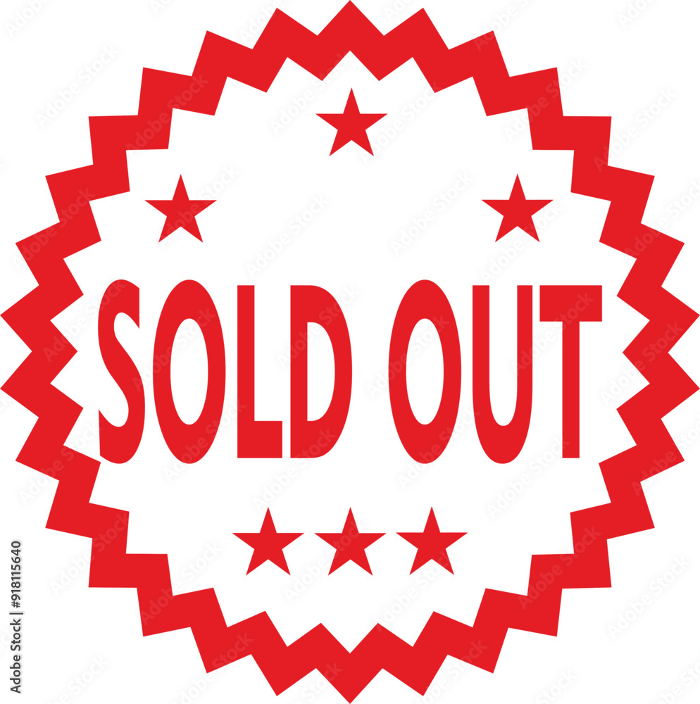 sold out stamp and label. sold out stamp and label.