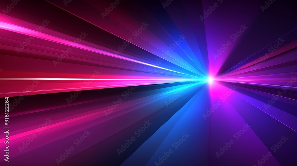 Abstract Geometric Tunnel Background for Technology and Futuristic Concepts Generative AI Abstract Geometric Tunnel Background for Technology and Futuristic Concepts Generative AI