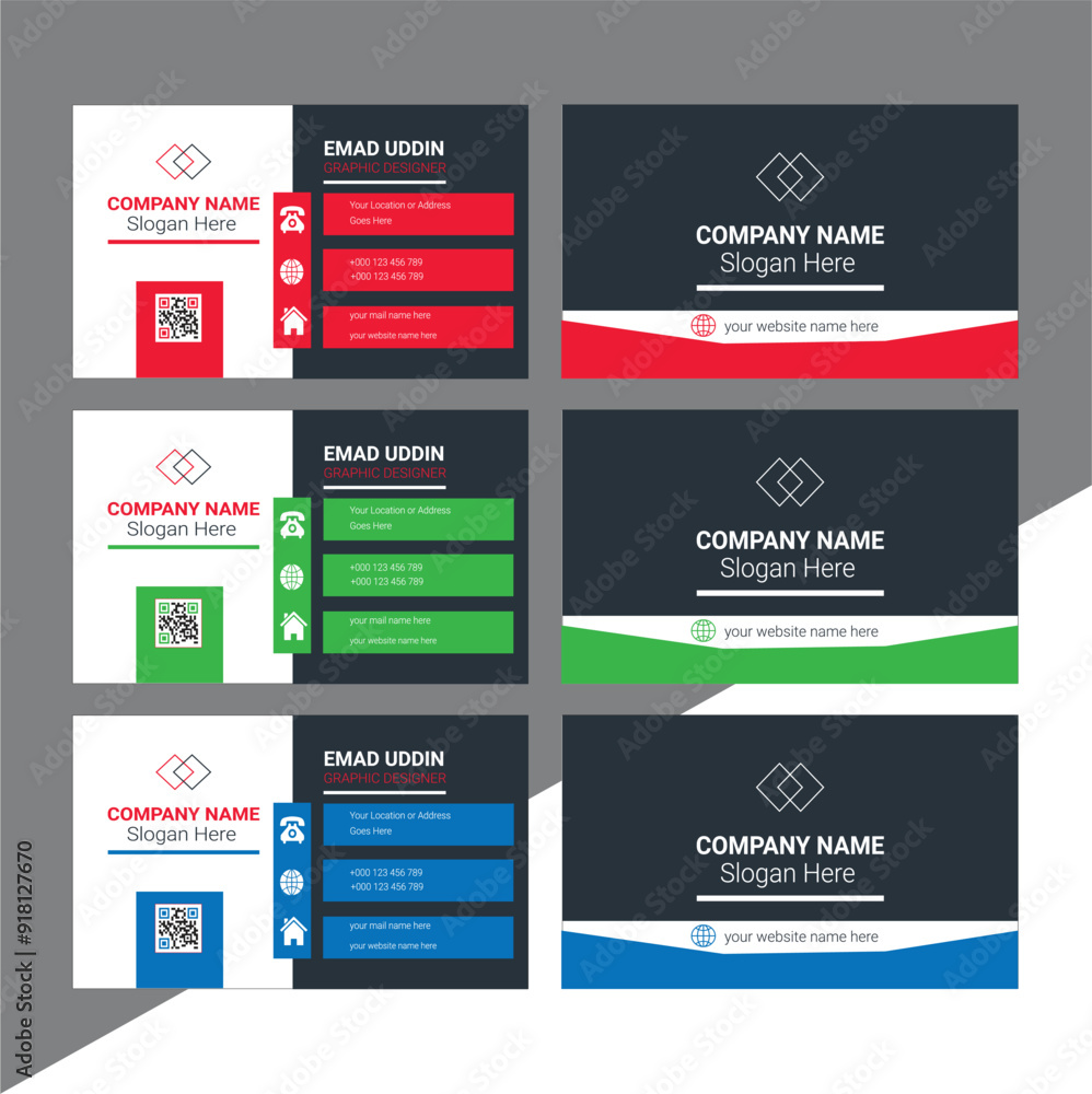 Best Corporate Creative Professional and Modern
Business Card Template | Elegant Visiting Card Design | Company Trending Card Design Vector | Stylish Design Brand With Various Colors
Best Corporate Creative Professional and Modern
Business Card Template | Elegant Visiting Card Design | Company Trending Card Design Vector | Stylish Design Brand With Various Colors