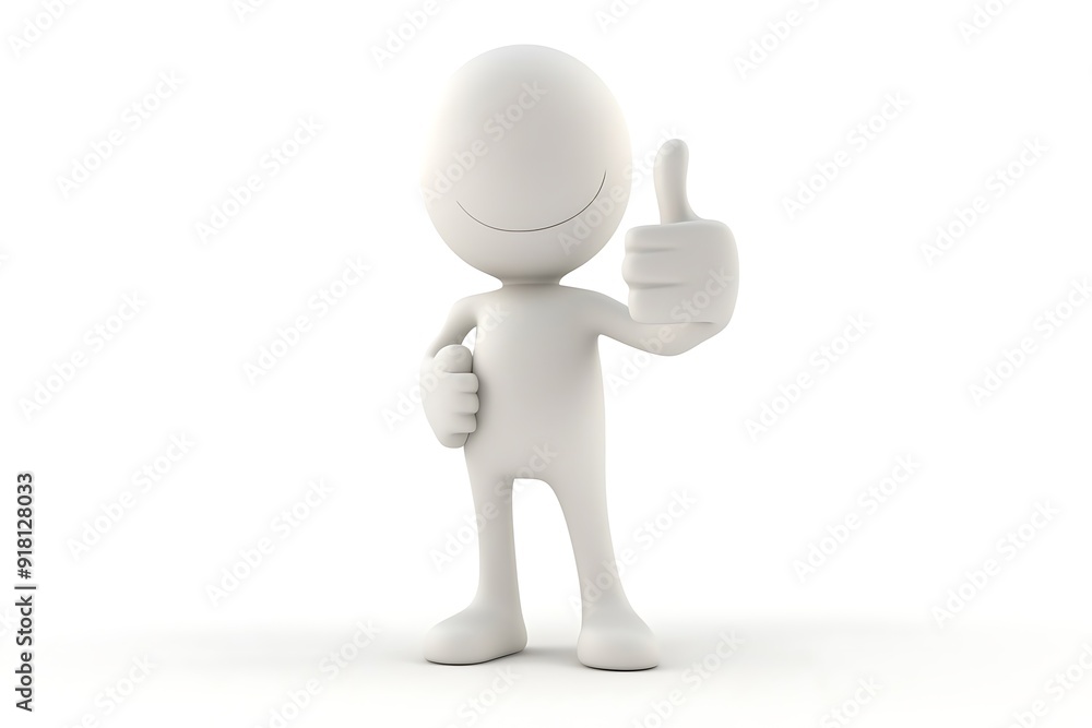 Illustration of man presenting empty space Illustration of man presenting empty space