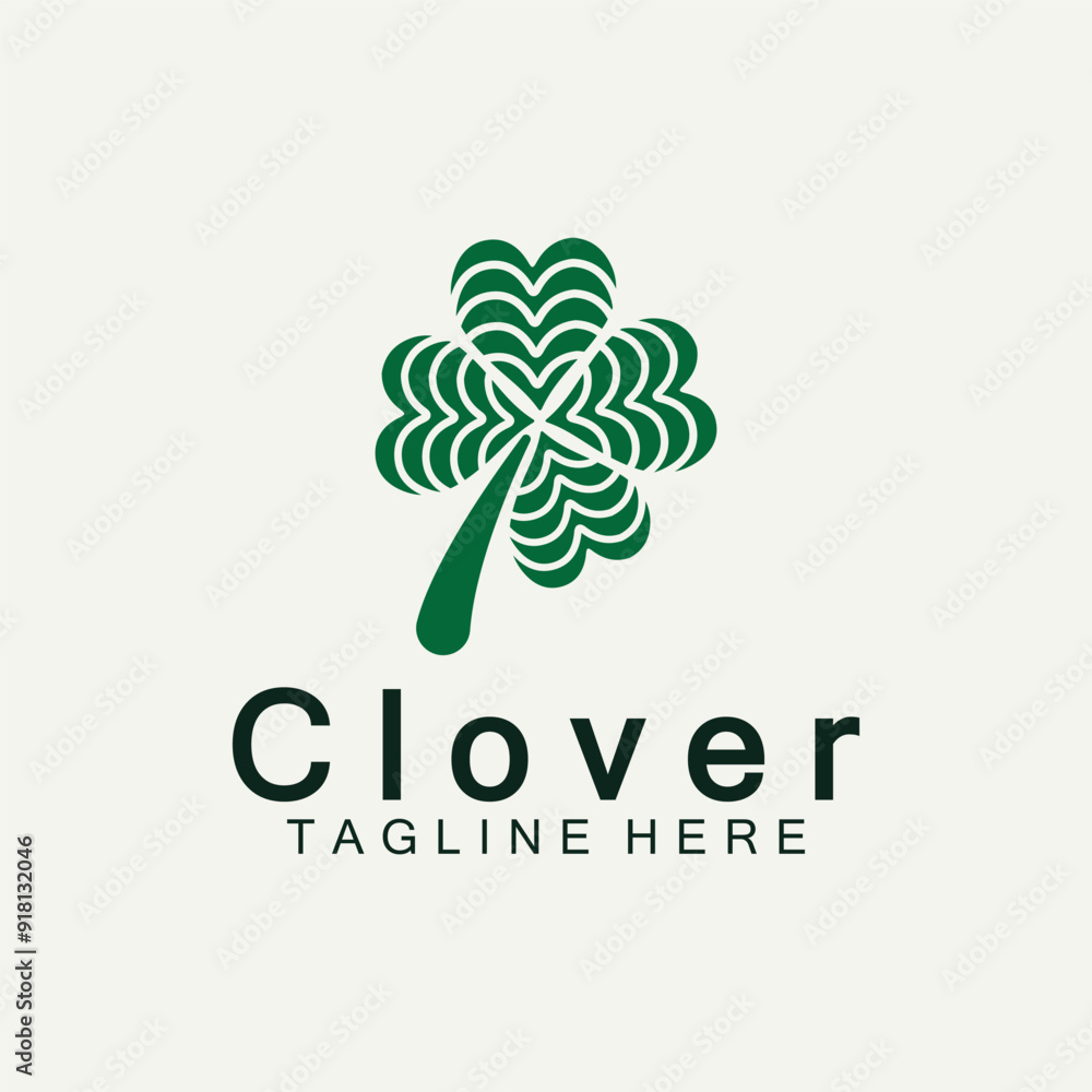 Clover Leaf Logo Template Design Clover Leaf Logo Template Design