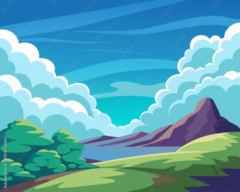 clouds in the sky landscape anime style clouds in the sky landscape anime style