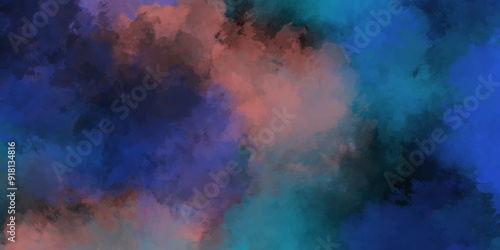 abstract cloud and vapor texture background. multicolor and white smoke aquarelle smudge illustration smooth grungy smokey light purple colors ink glow. white color powder explosion