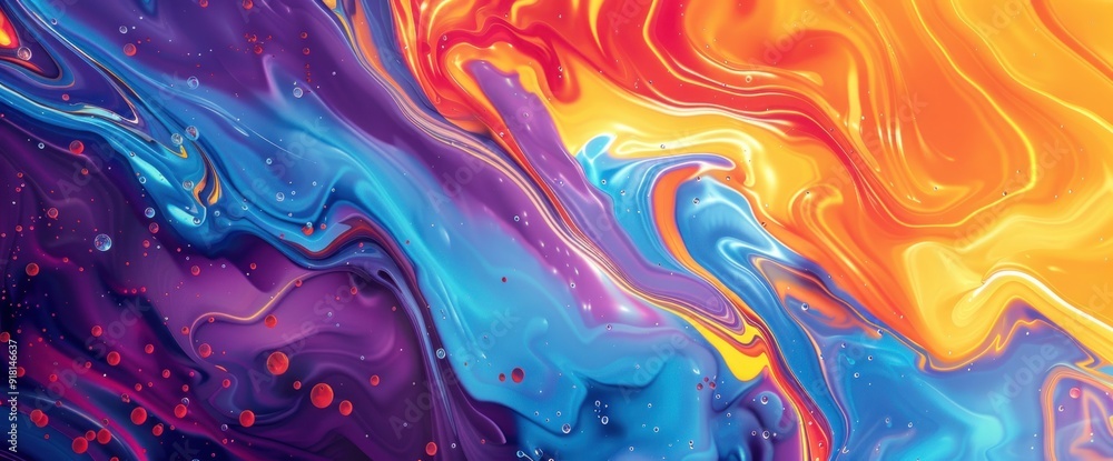 Abstract Swirling Colors Abstract Swirling Colors