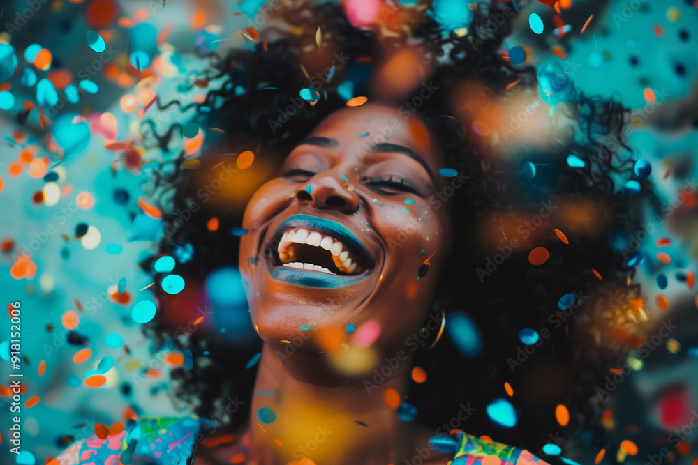 Happy african american woman laughing, Lifestyle concept. Happy african american woman laughing, Lifestyle concept.