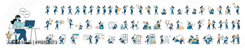 Business People. Flat Vector Illustration