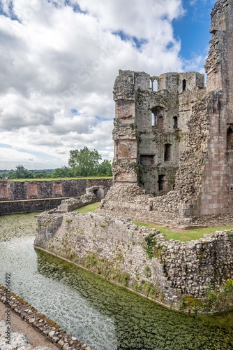 raglan castle, wales photo