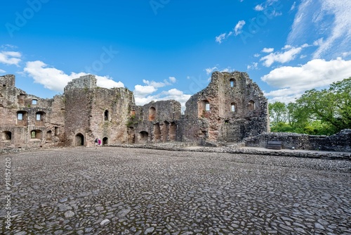 raglan castle, wales