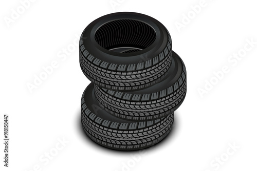 Creative car tire advertisement poster Information Banner Store poster Flyer Brochure