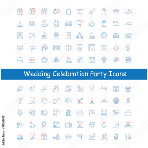Exquisite Wedding Icons, celebration icons, marriage, bride and groom, stylish wedding, wedding sophistication, wedding elegance, wedding details, wedding luxury, wedding collection