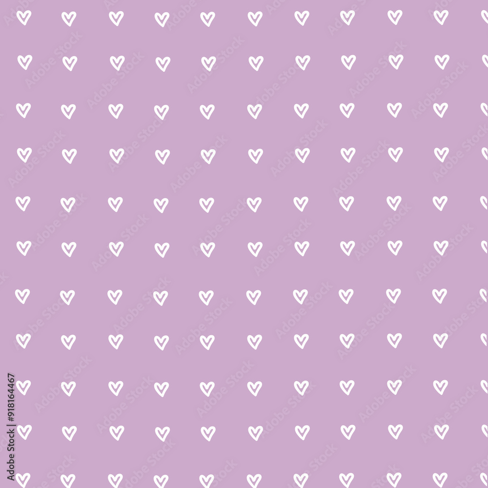 Obraz premium Mini heart pattern 