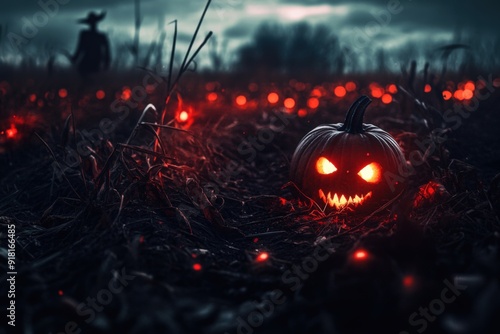 October 31: The Hellish Field of Pumpkins photo