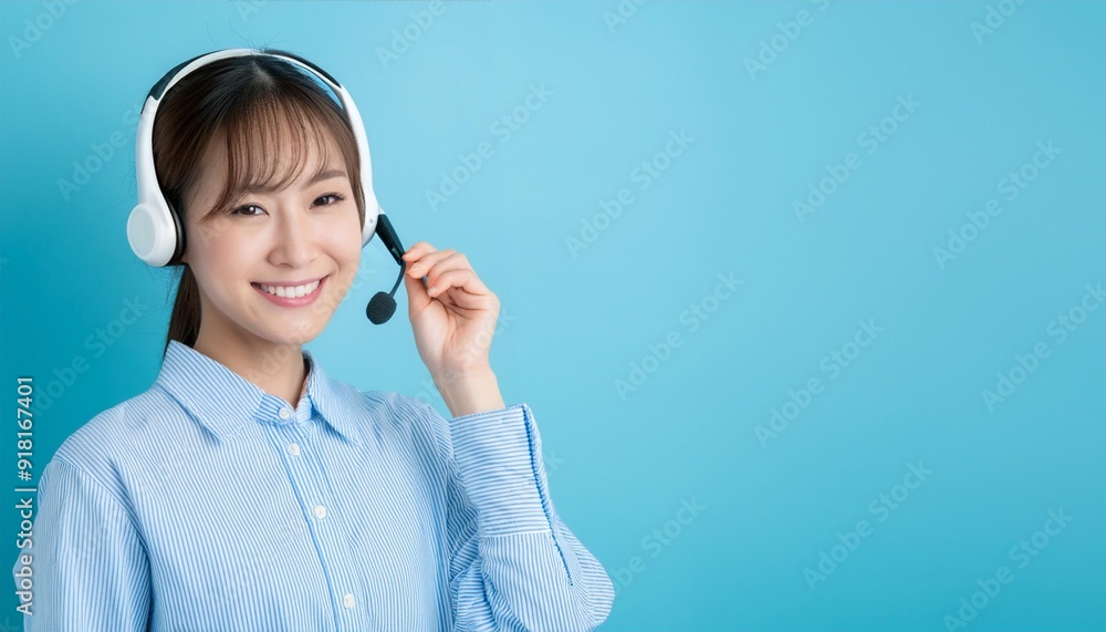 20代のオペレーターのアジア人の女性。(An Asian female operator in her 20s.)
20代のオペレーターのアジア人の女性。(An Asian female operator in her 20s.)