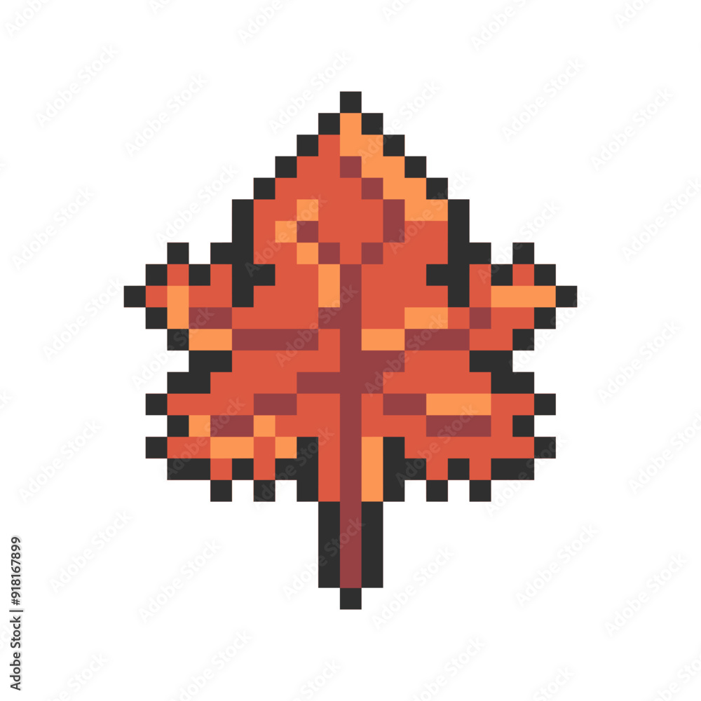 autumn leaf pixel art for your needs autumn leaf pixel art for your needs