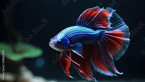 fish in aquarium photo