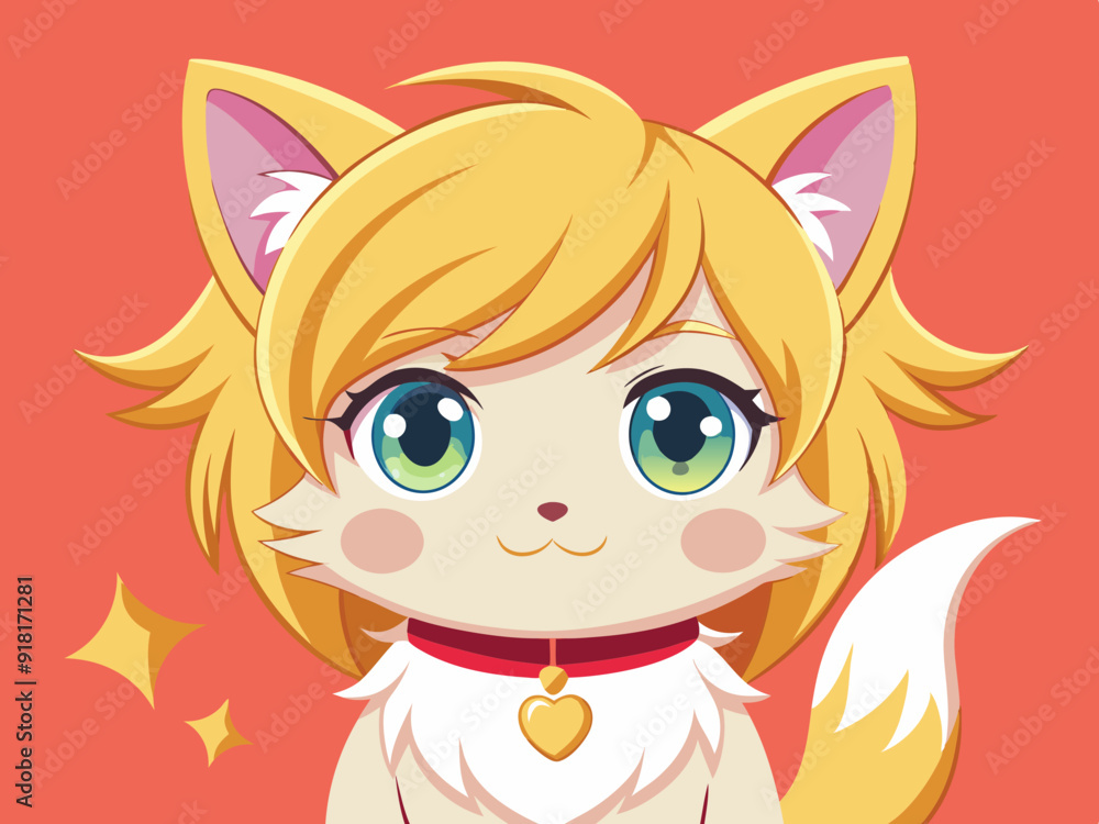 Cat Cute anime style Cat Cute anime style