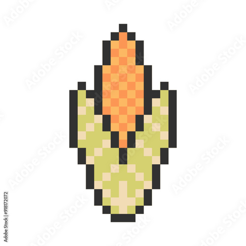 corn pixel art for your needs 