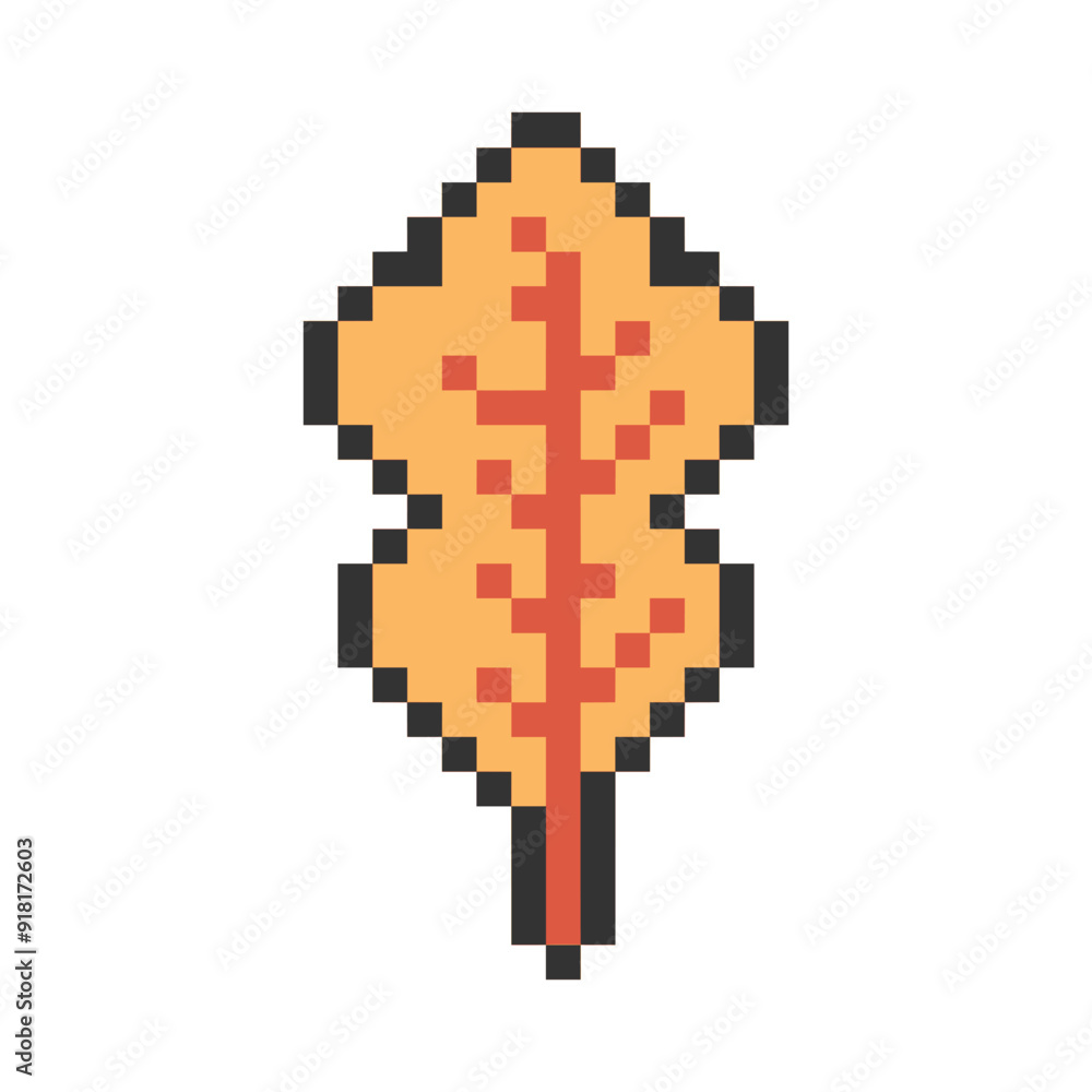autumn leaf pixel art for your needs autumn leaf pixel art for your needs