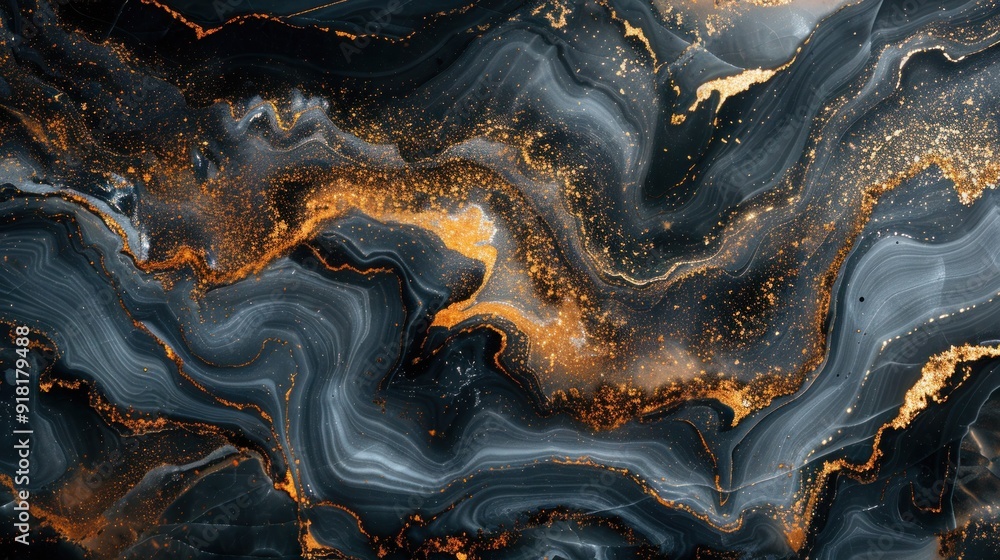 Elegant Black Gold Marble Texture Background Pattern Elegant Black Gold Marble Texture Background Pattern