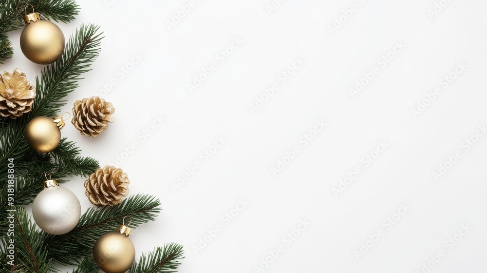 stylish New Year's resolution list written in elegant calligraphy, gold pen and decorations, white background stylish New Year's resolution list written in elegant calligraphy, gold pen and decorations, white background