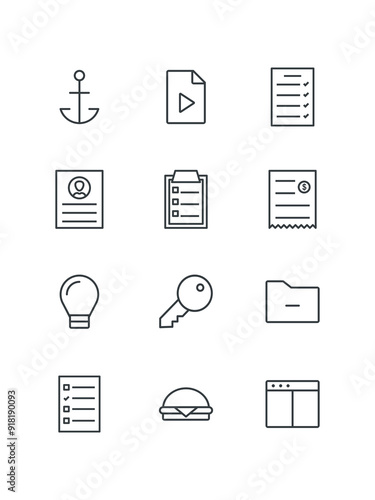 Hammer, weapon, Jacket, clothes, Structure, management, Target, focus, Writer, test, vector illustration