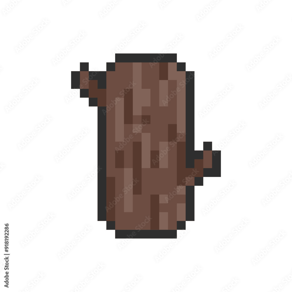 tree log pixel art for your needs tree log pixel art for your needs