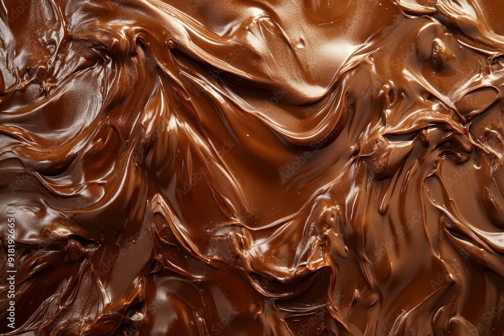 Processed collage of melted liquid chocolate texture. Background for banner, backdrop or texture for 3D mapping with generative ai Processed collage of melted liquid chocolate texture. Background for banner, backdrop or texture for 3D mapping with generative ai